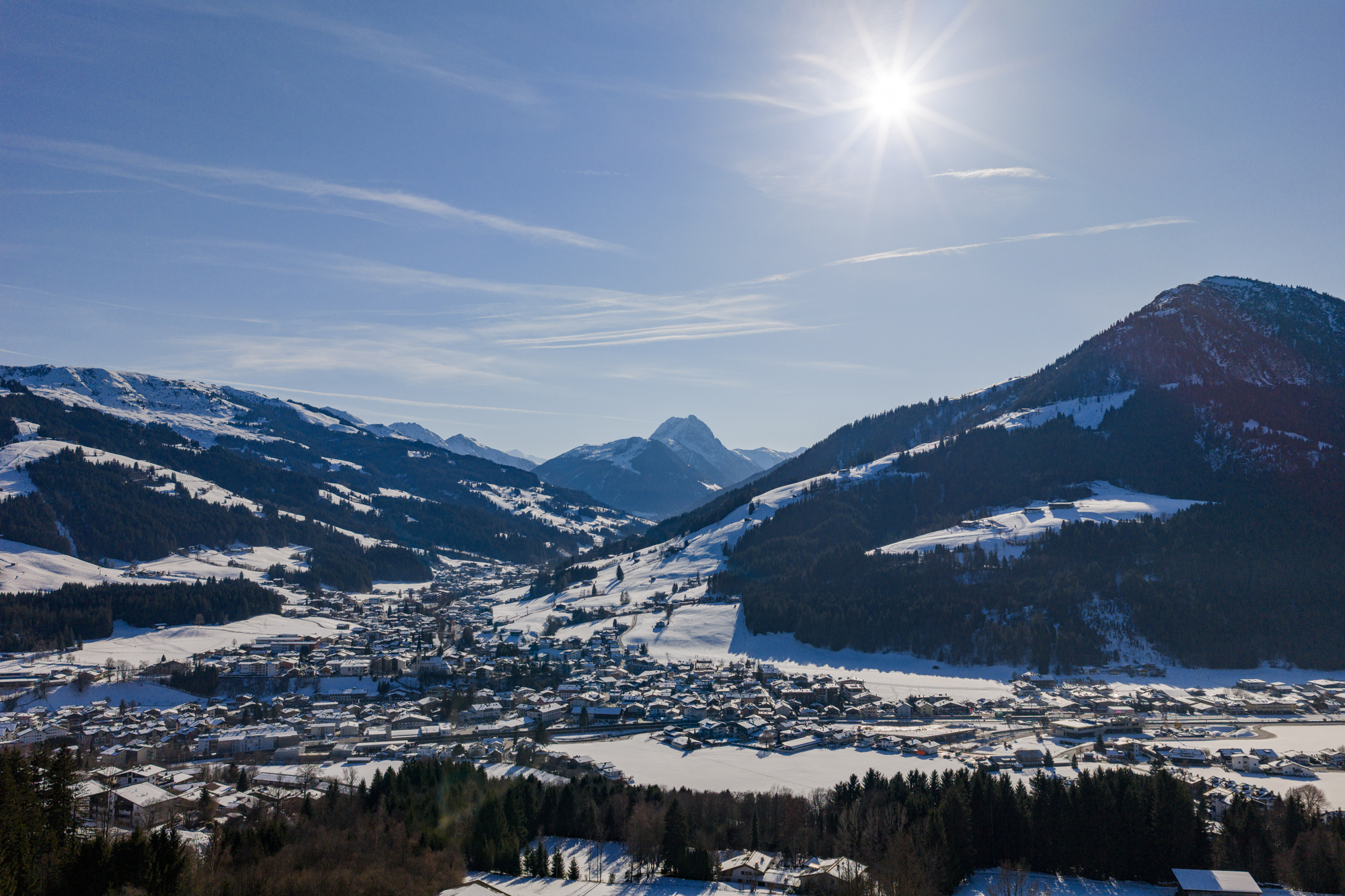 Modernes Haus in seltener Sonnenlage am Sonnenberg in Kirchberg mit traumhaftem Weitblick