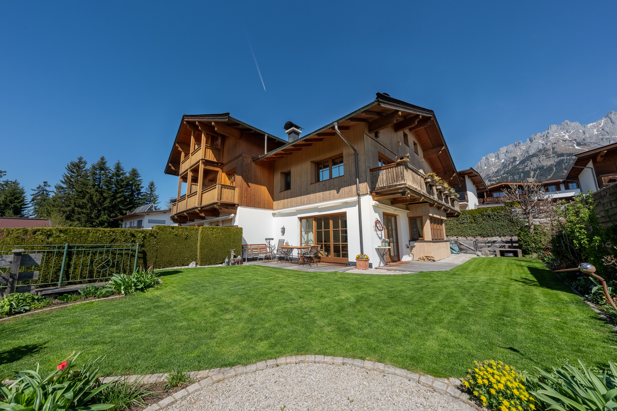 Wohnung über drei Etagen am Fuße des Bergmassiv des Wilden Kaiser in Going in Tirol