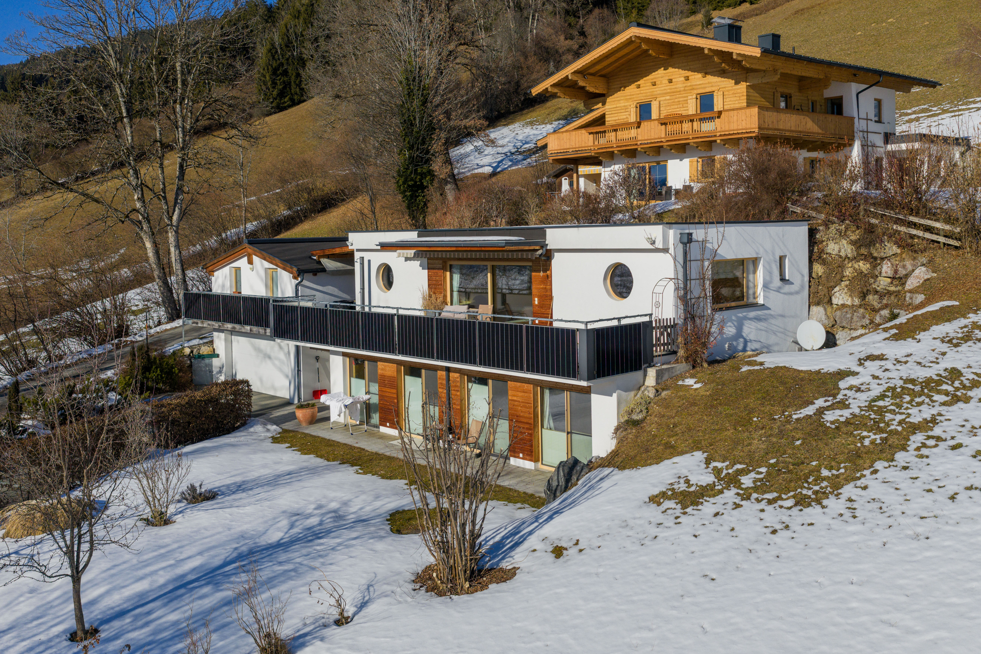Modernes Haus am Sonnenberg von Kirchberg mit traumhaften Weitblick